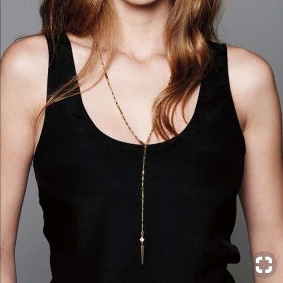 Stella & Dot Lariat Necklace - Picture 1 of 8